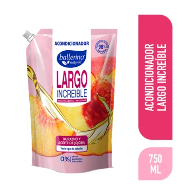 Acondicionador Durazno Ballerina 750ml
