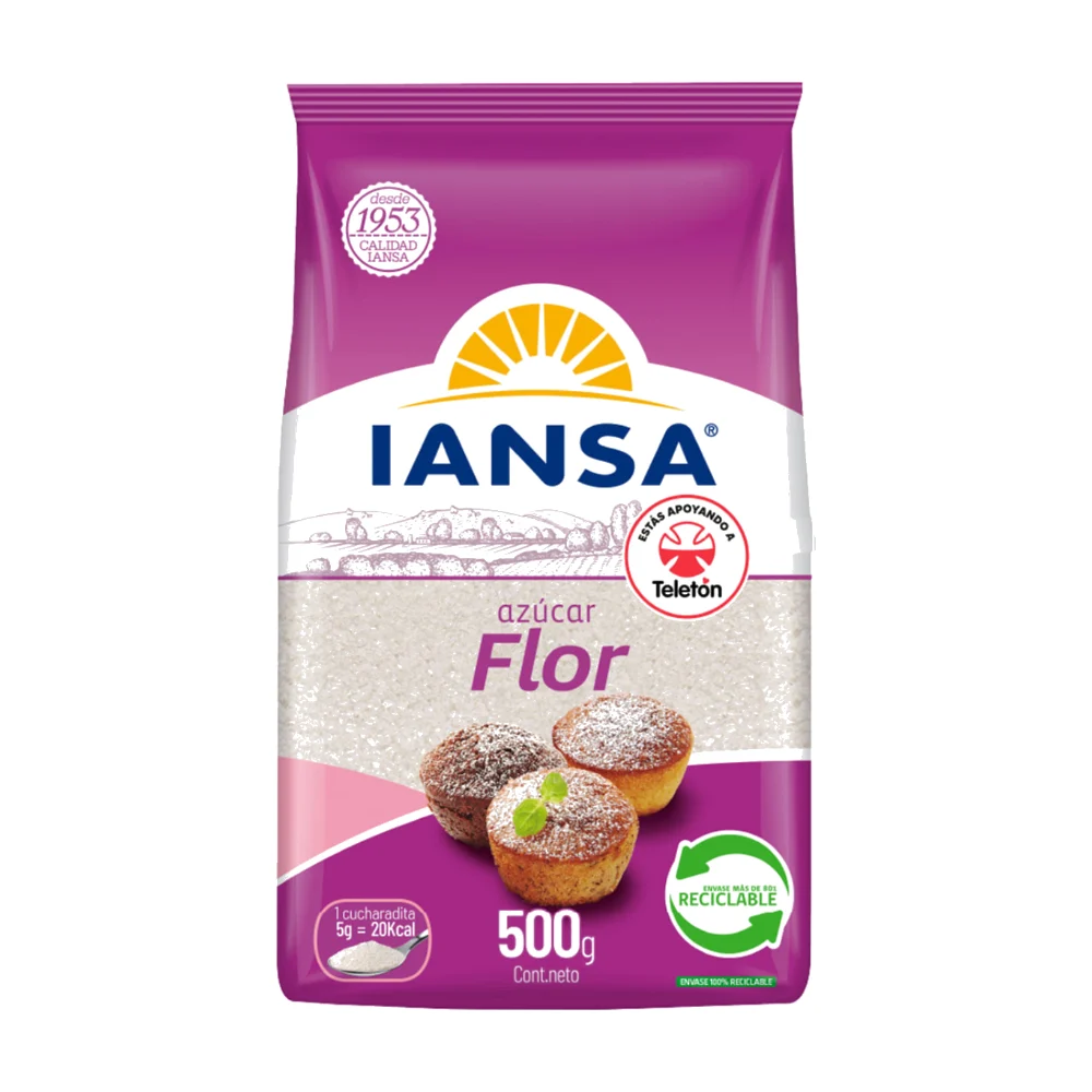 Azucar Flor Iansa 500g
